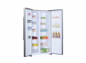 BRUHM 436L (INOX) Side by Side Refrigerator REF-BFX-450EN - Image 3