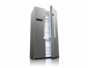BRUHM 436L (INOX) Side by Side Refrigerator REF-BFX-450EN - Image 2