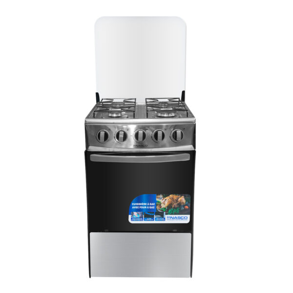 NASCO 4-BURNER GAS COOKER OVEN NASGC-50X50S-CTZ