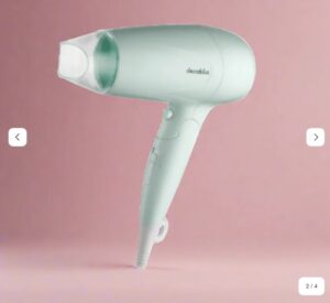 Decakila Hair Dryer Foldable Handle 1600W KEHS007W - Image 4