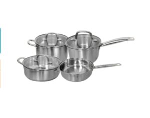 Decakila 7Pcs stainless steel  cookware set KMTT111M