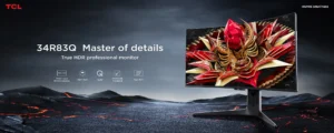 TCL CURVED GAMING MONITOR 34'' 34R83Q - Image 8