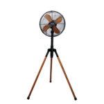 Nasco 12 Wooden Tripod standing Fan FD-30MC