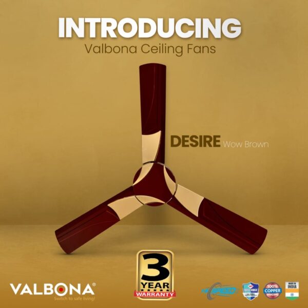 Valbona Desire ceiling fan 56'' DESIRE 1400MM