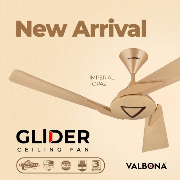 VALBONA GLIDER 48″ CEILING FAN