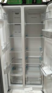 SYINIX 460L SIDE BY SIDE FRIDGE WITH WATER DISPENSER REF-FD460SBWS - Image 2