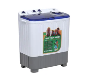 SYINIX 7KG SEMI AUTOMATIC  TWIN TUBE WASHINE MACHINE WM-SWMTT07K