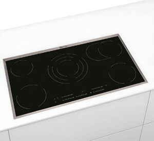 Electrolux 90cm built-in ceramic hob with 5 burner EHF9557XOK - Image 2