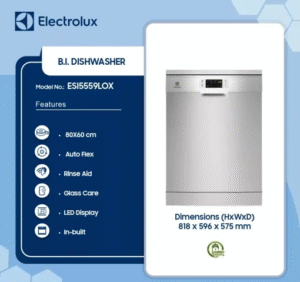 ELECTROLUX BUILT IN DISHWASHER 80X60 CM ESI5559LOX - Image 2