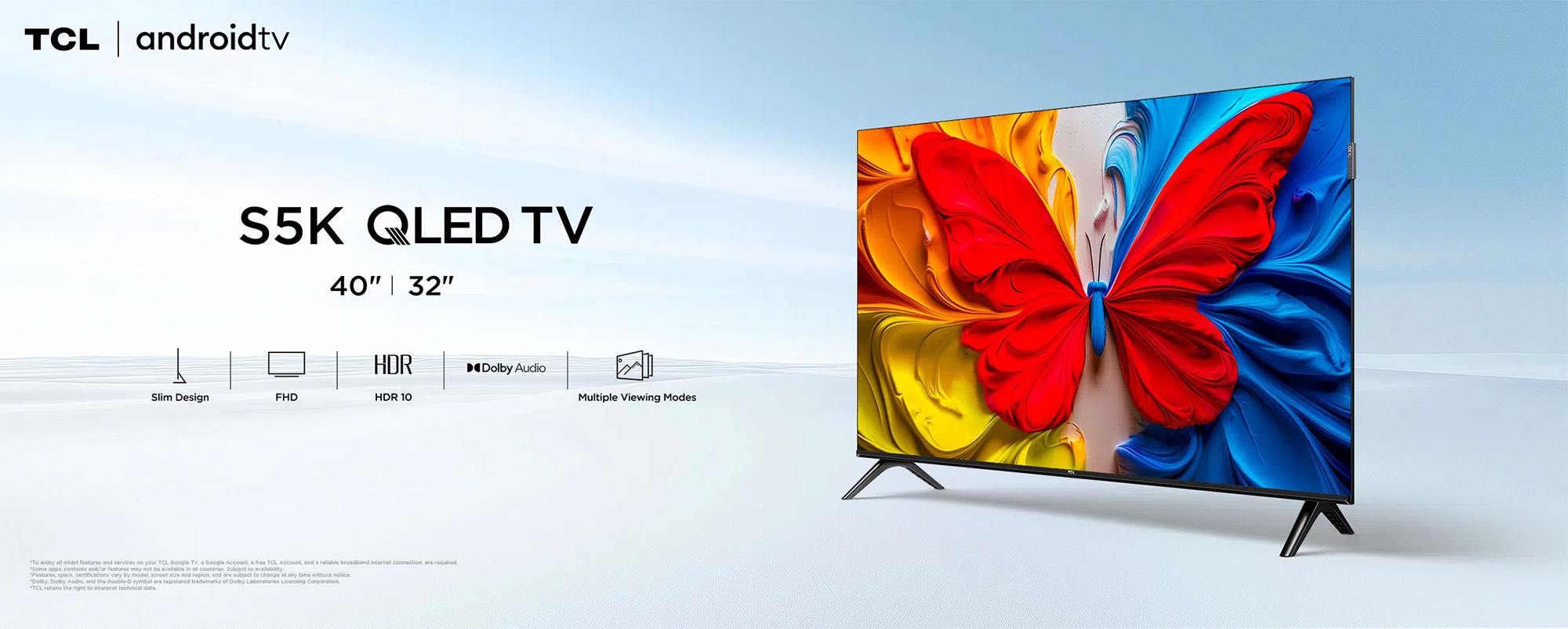 TCL 32V型フルHD【1920 × 1080】Android TV TCL 32