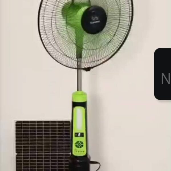 18" suiming solar standing fan