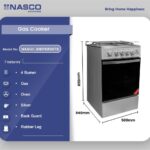 Nasco Gas Cooker NASGC-SNIPER50TS