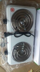 Starlux 2000watts Electric Hot Plate – 2 Burner Caps