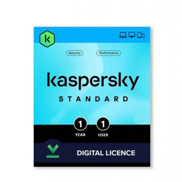 KASPERSKY STANDARD - ANTIVIRUS 1 USER 1 YEAR